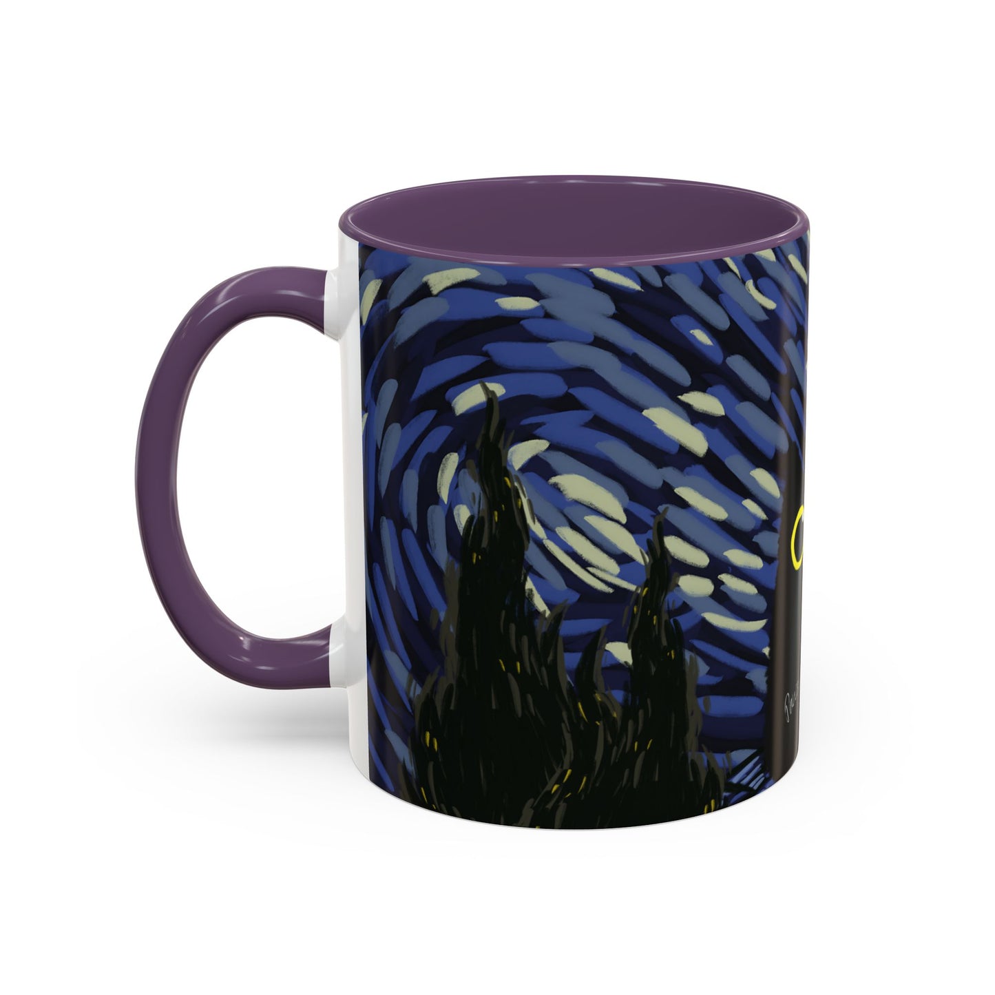 Starry Night-Inspired Mug (11, 15oz)