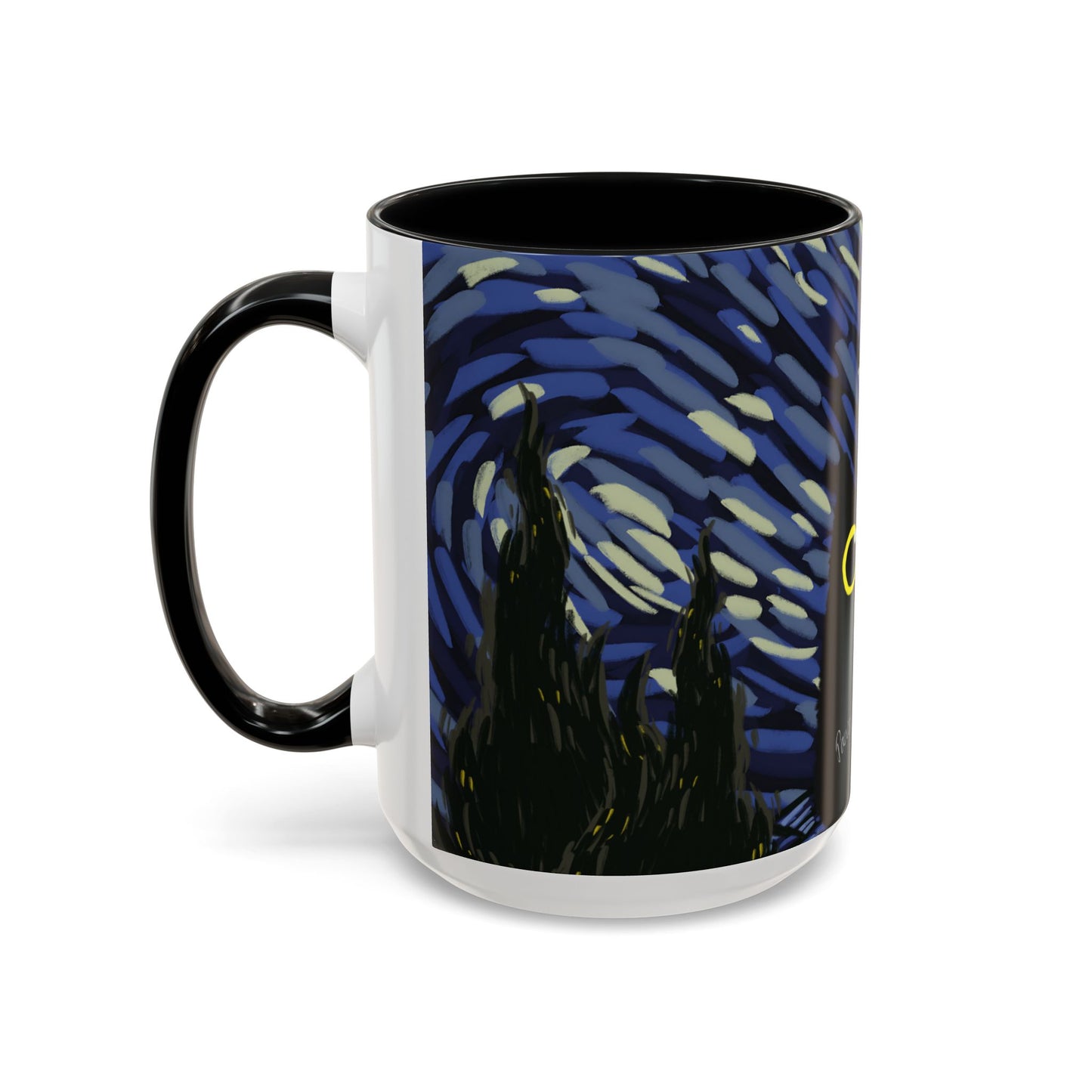 Starry Night-Inspired Mug (11, 15oz)