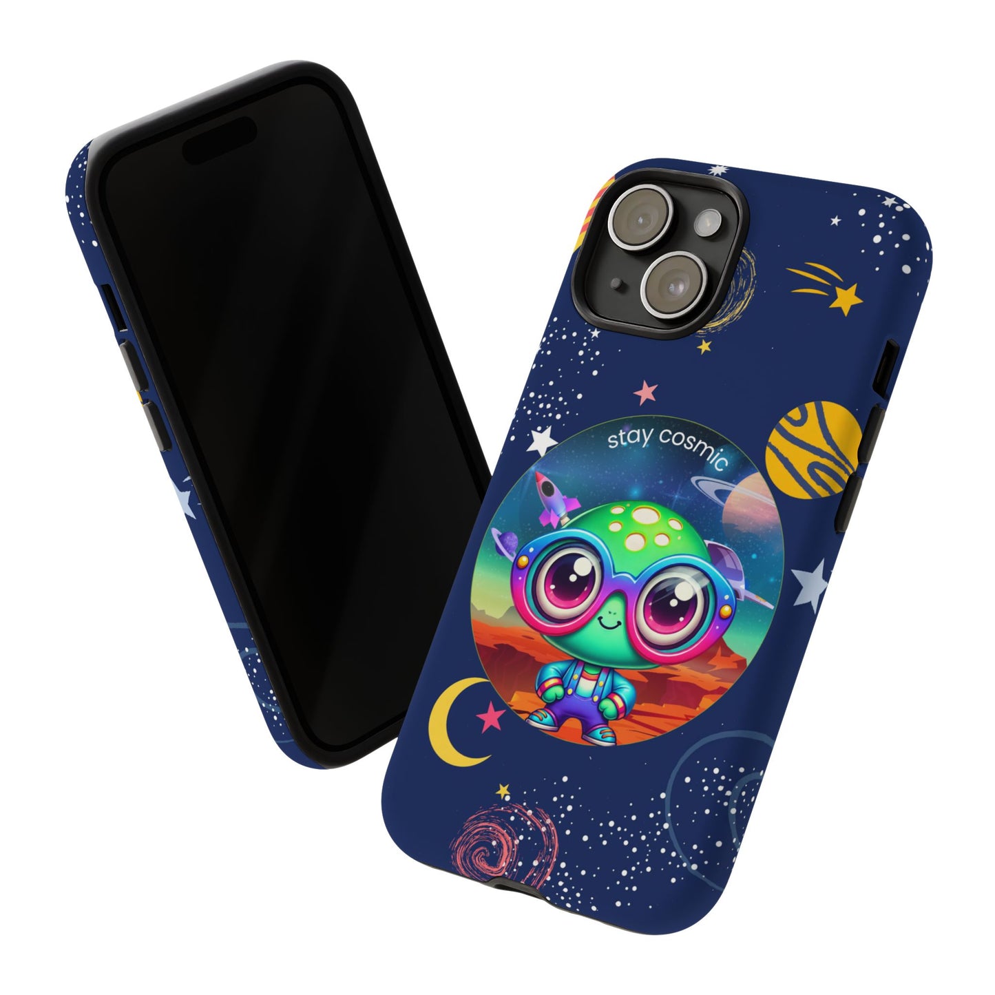 Out of This World - Cute Alien Phone Case with Space Vibes