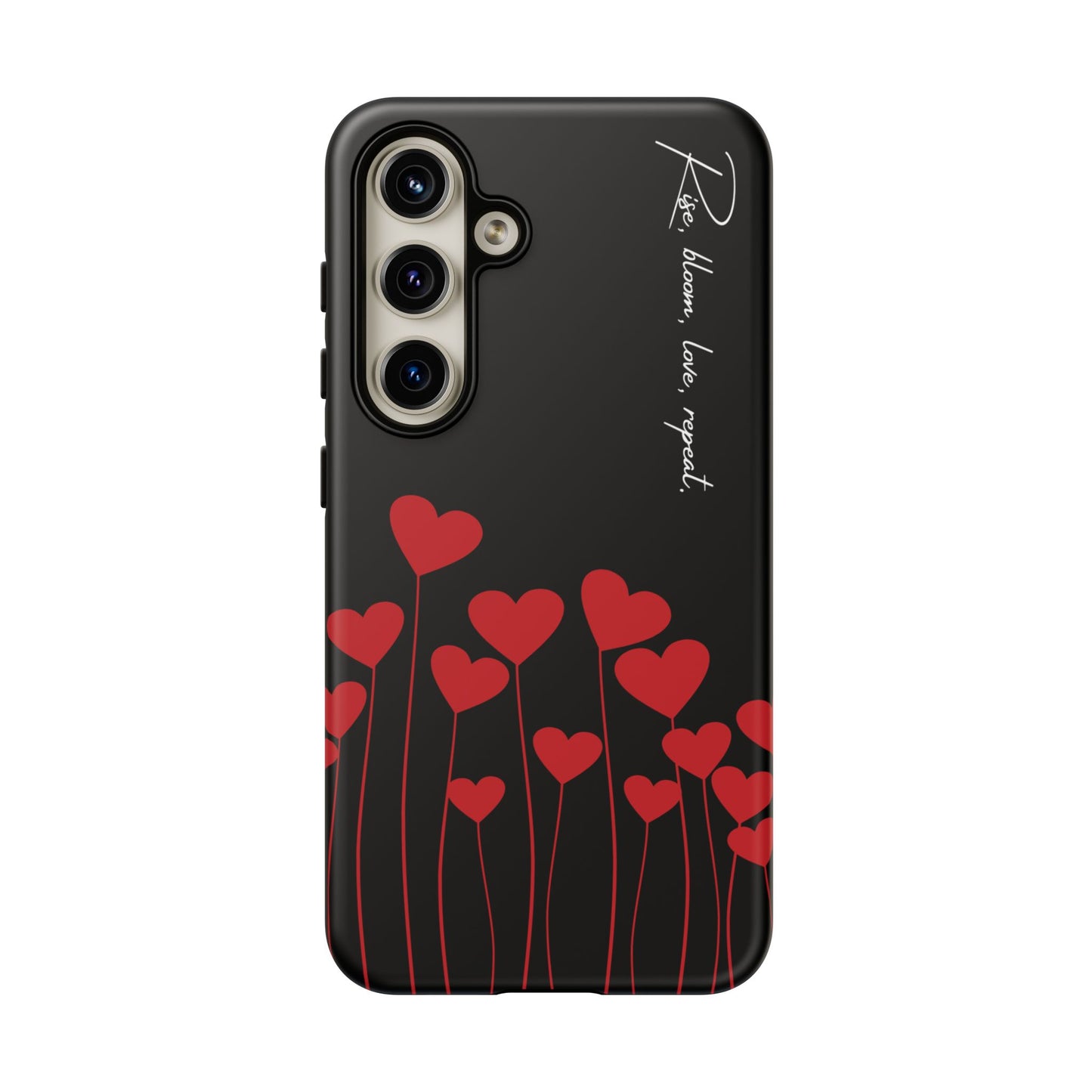 Minimalist Black Heart Phone Case – Perfect for Valentine’s Day & Sweet Self-Love Moments