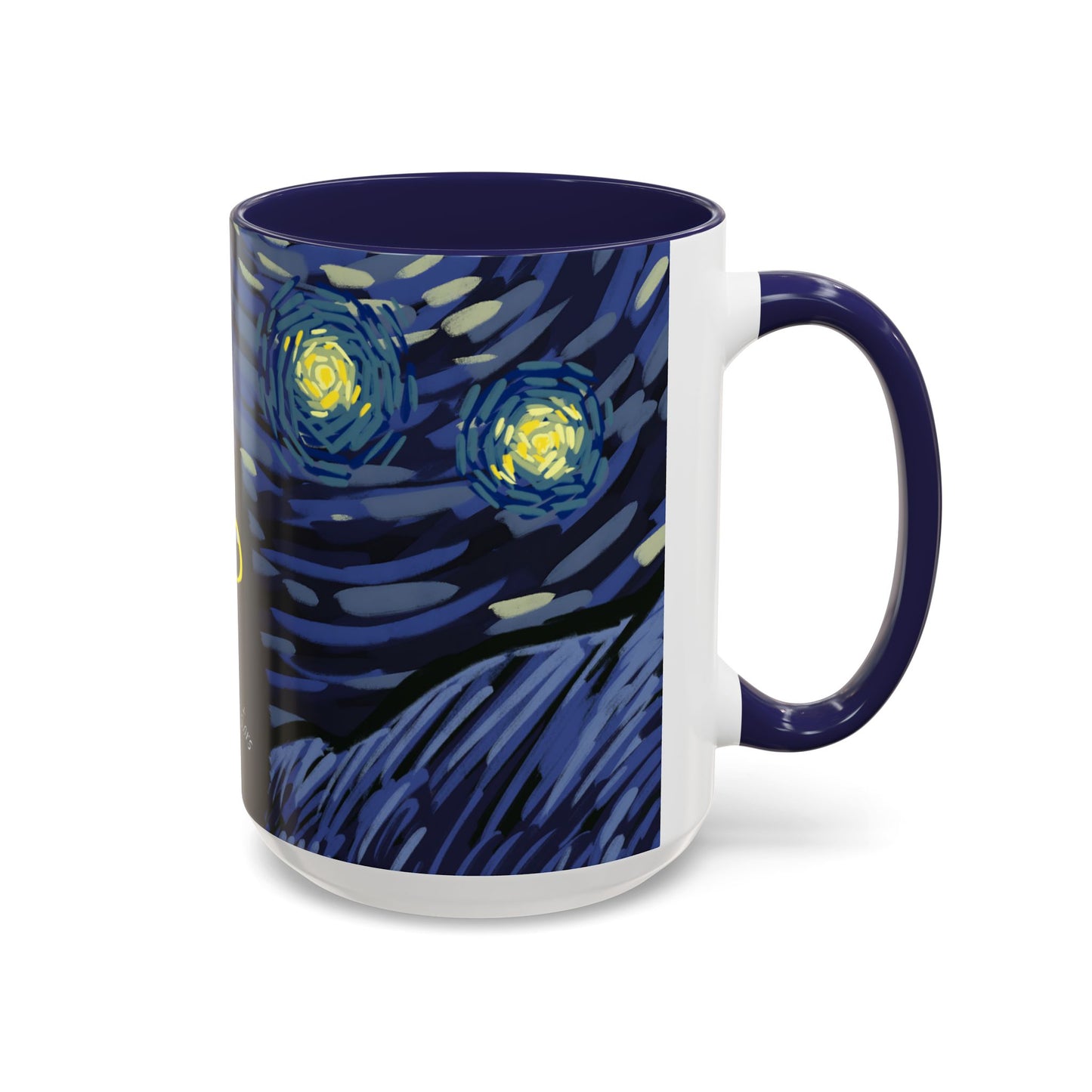 Starry Night-Inspired Mug (11, 15oz)