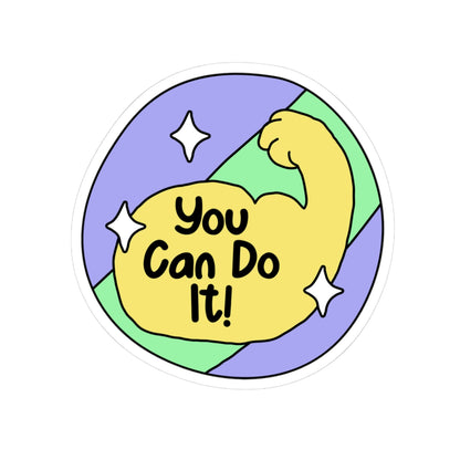 Motivational "You Can Do It!" Stickers