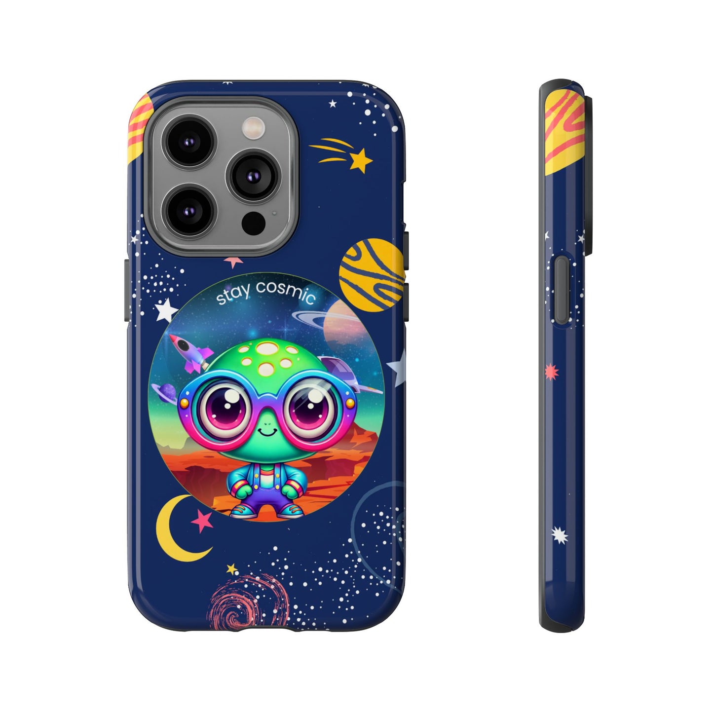 Out of This World - Cute Alien Phone Case with Space Vibes