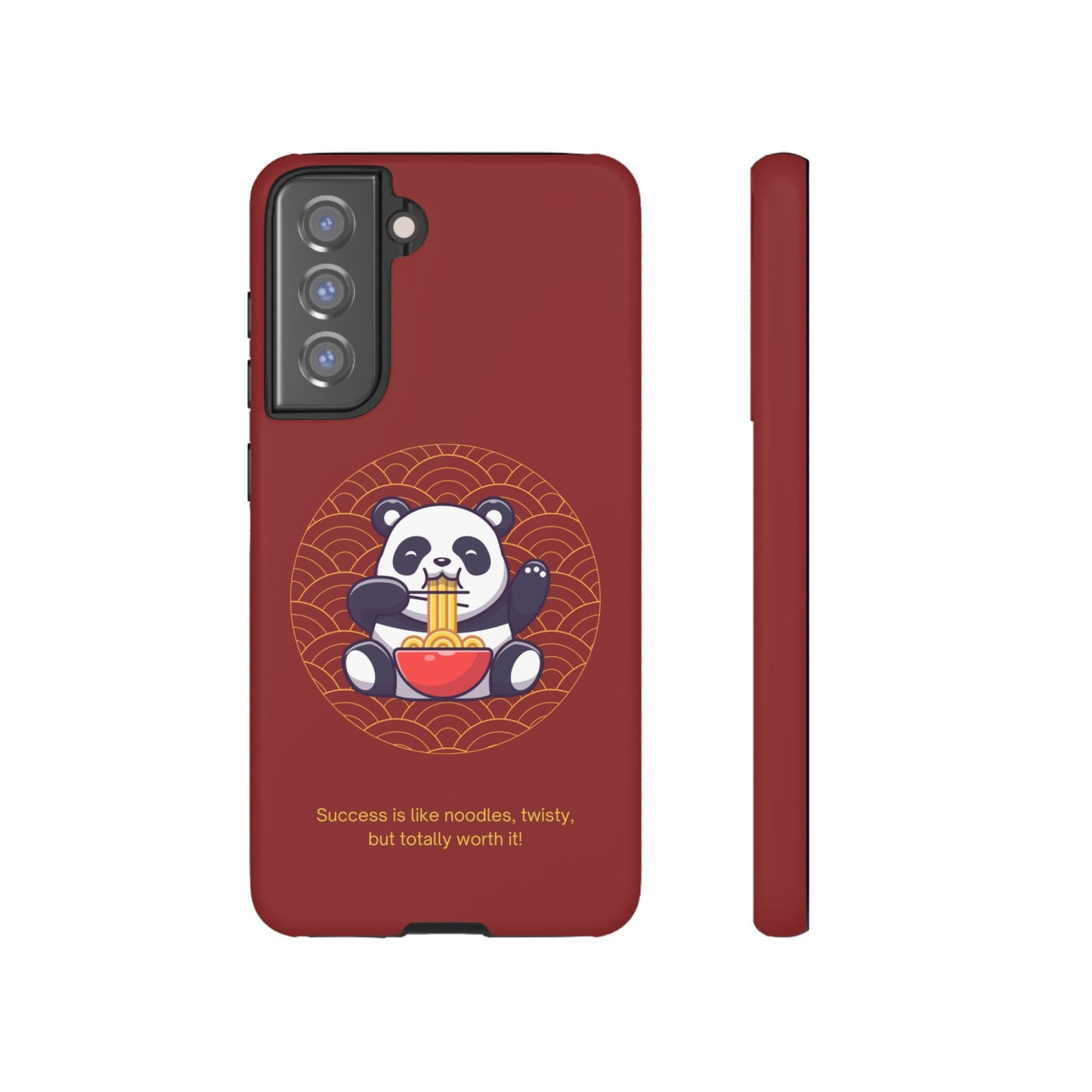 Panda Slurping Noodles Phone Case