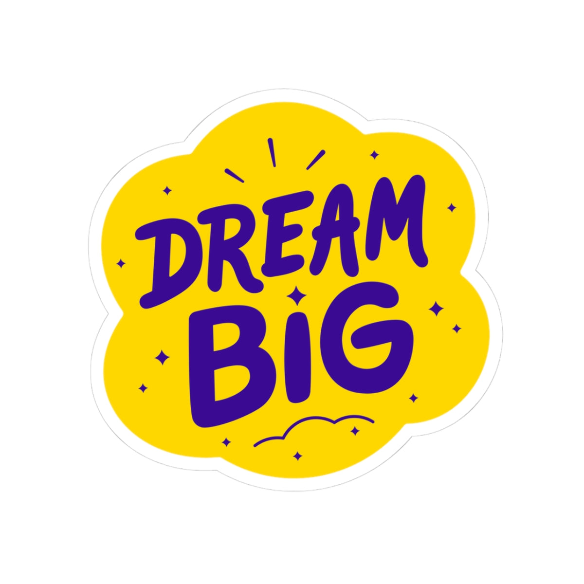 Dream Big Kiss-Cut Stickers