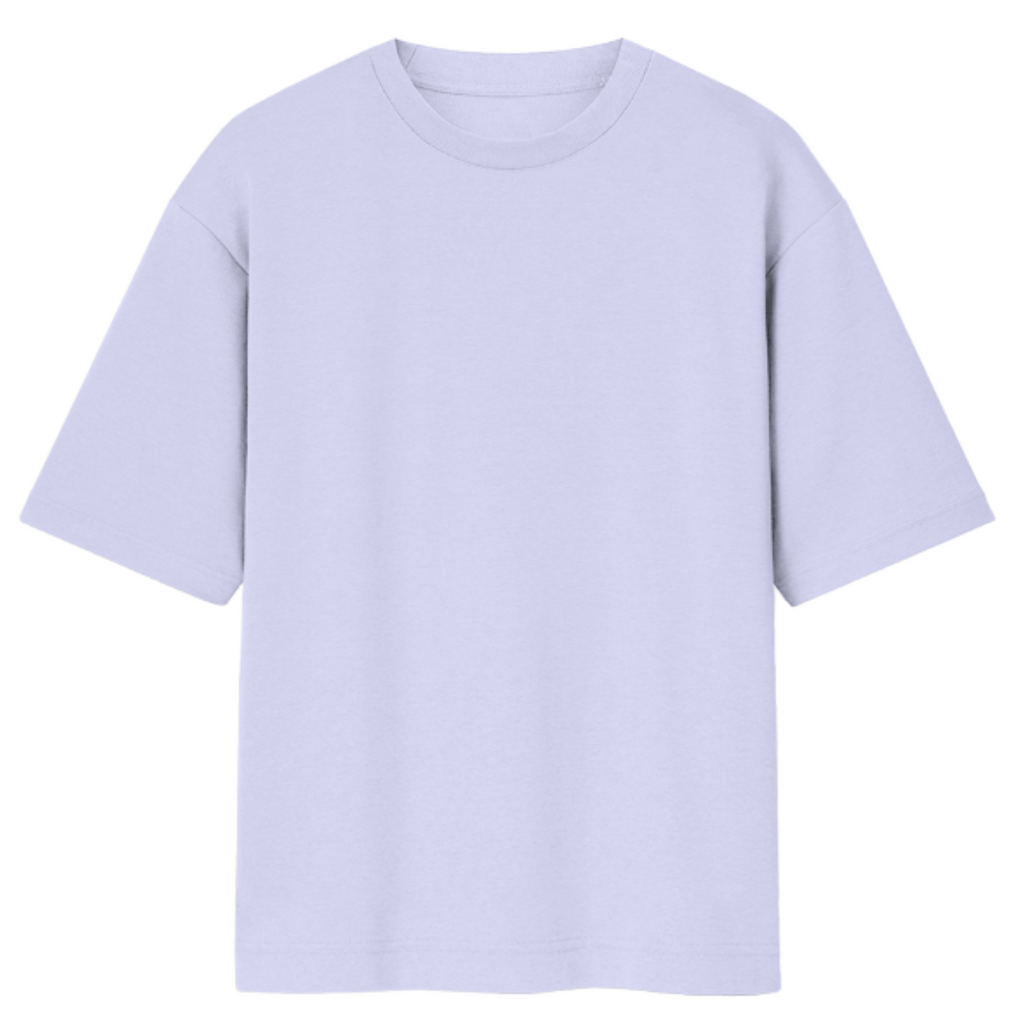 Unisex Oversize Solid Blue Tshirt