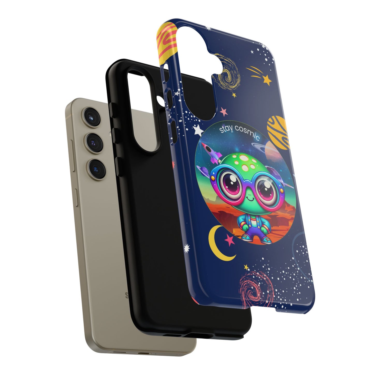 Out of This World - Cute Alien Phone Case with Space Vibes