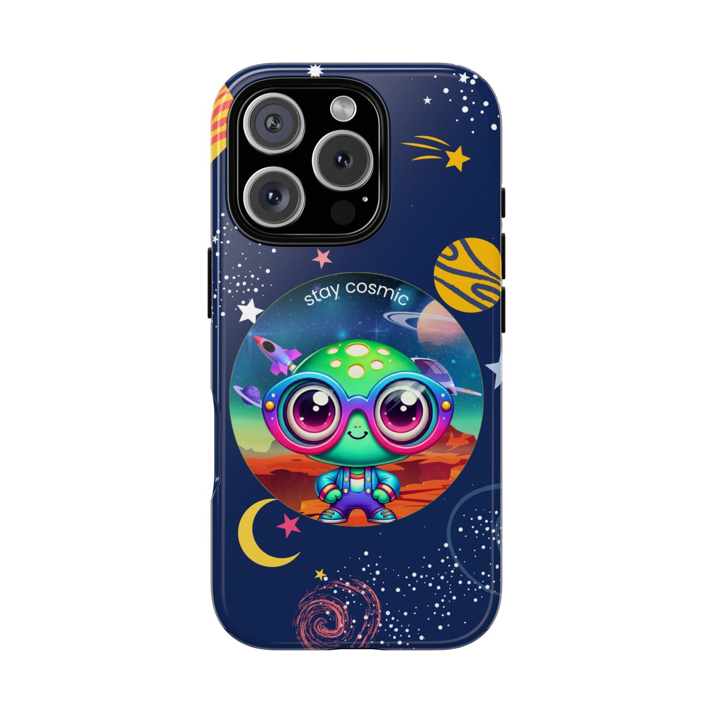 Out of This World - Cute Alien Phone Case with Space Vibes