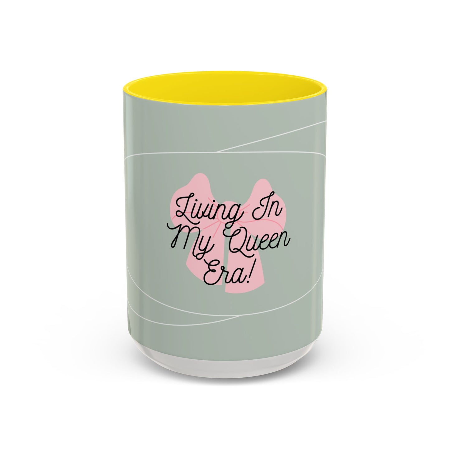 'Living In My Queen Era' Ceramic Mug (11, 15oz)