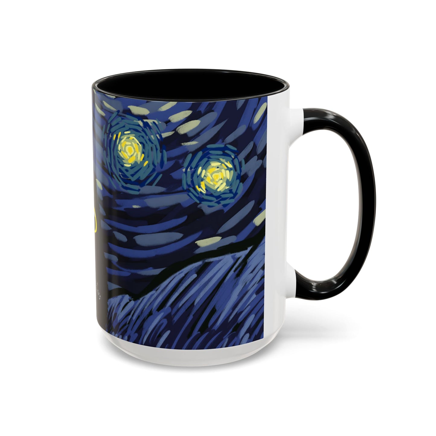 Starry Night-Inspired Mug (11, 15oz)