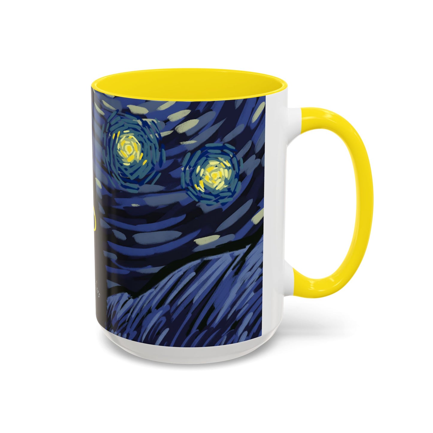 Starry Night-Inspired Mug (11, 15oz)