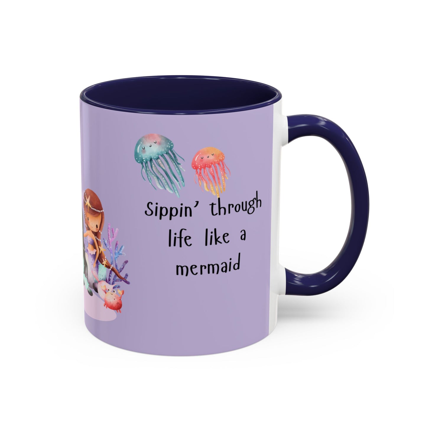 Coffee Mug - Mermaid Self-Love Design