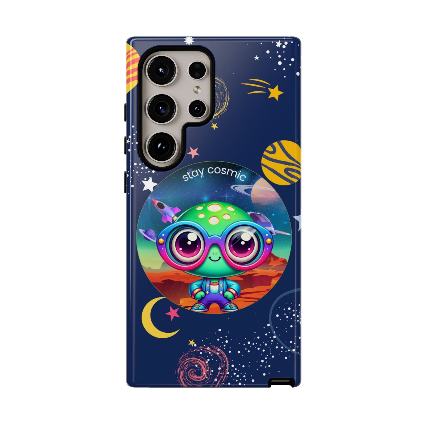 Out of This World - Cute Alien Phone Case with Space Vibes