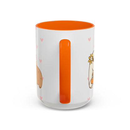 Adorable Animals Coffee Mug – 'Perk Up, Buttercup' Design