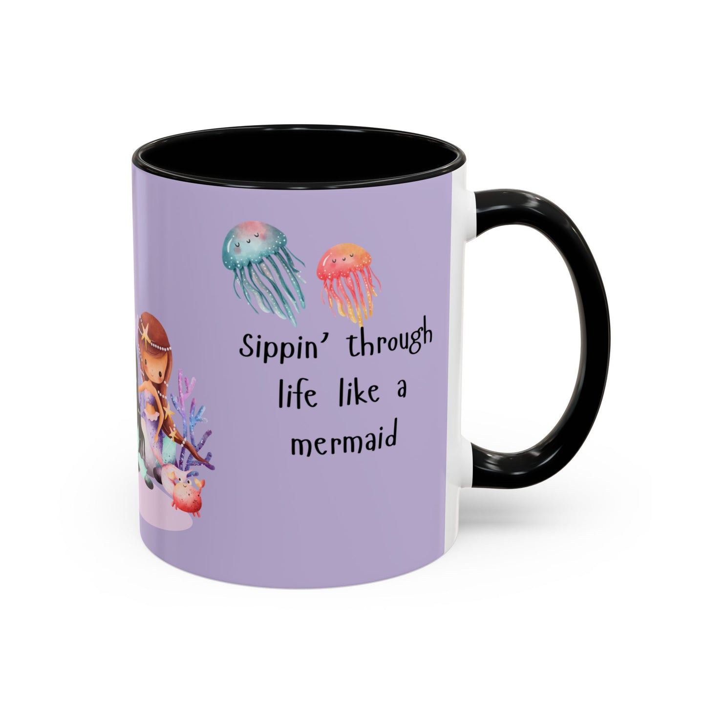 Coffee Mug - Mermaid Self-Love Design