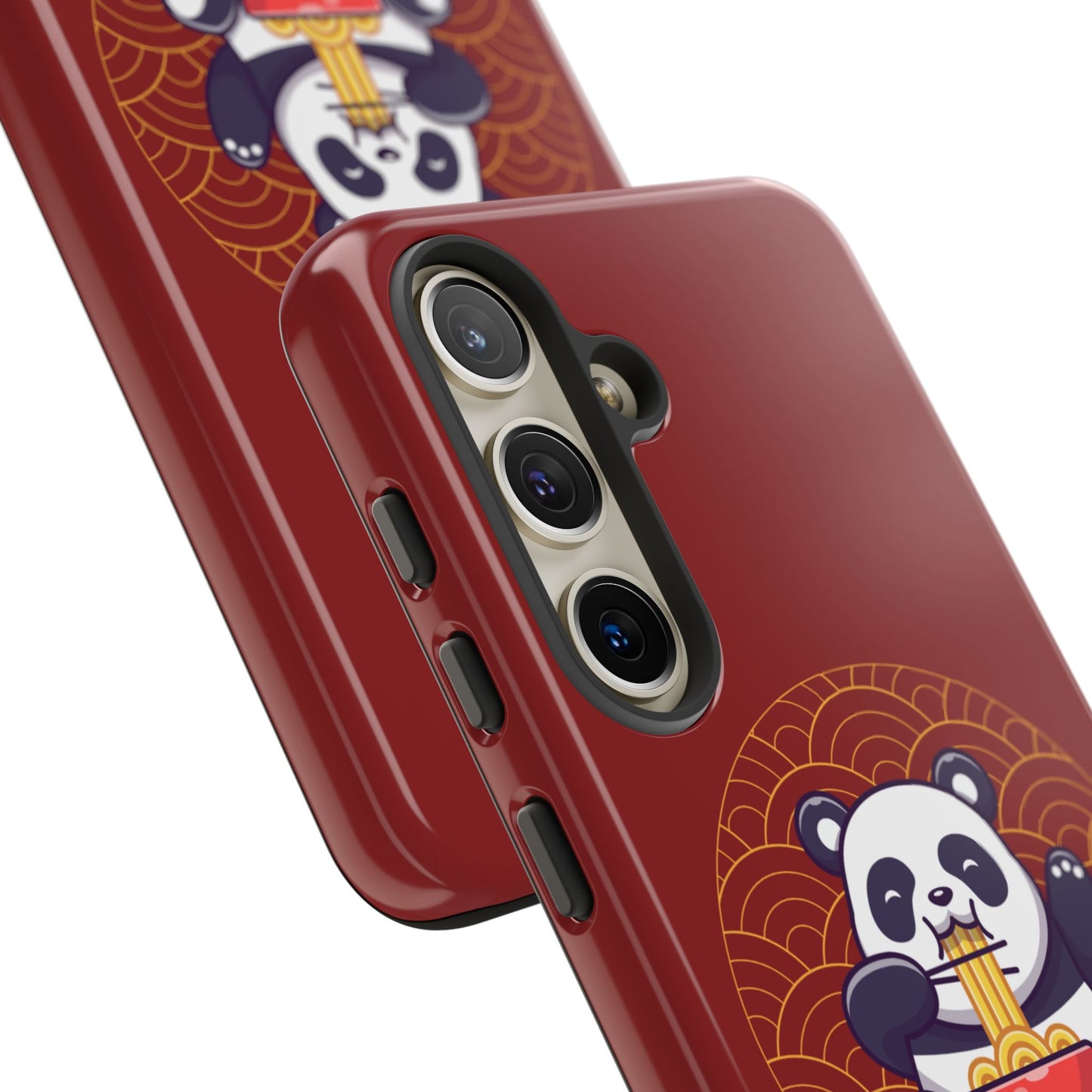 Panda Slurping Noodles Phone Case