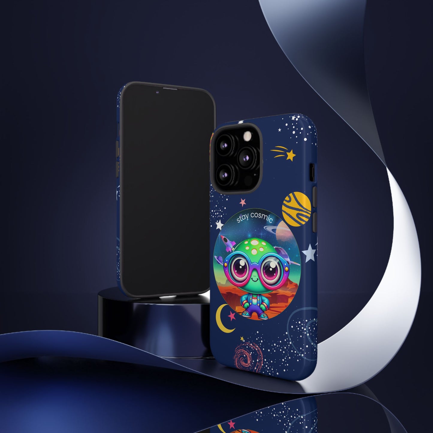 Out of This World - Cute Alien Phone Case with Space Vibes