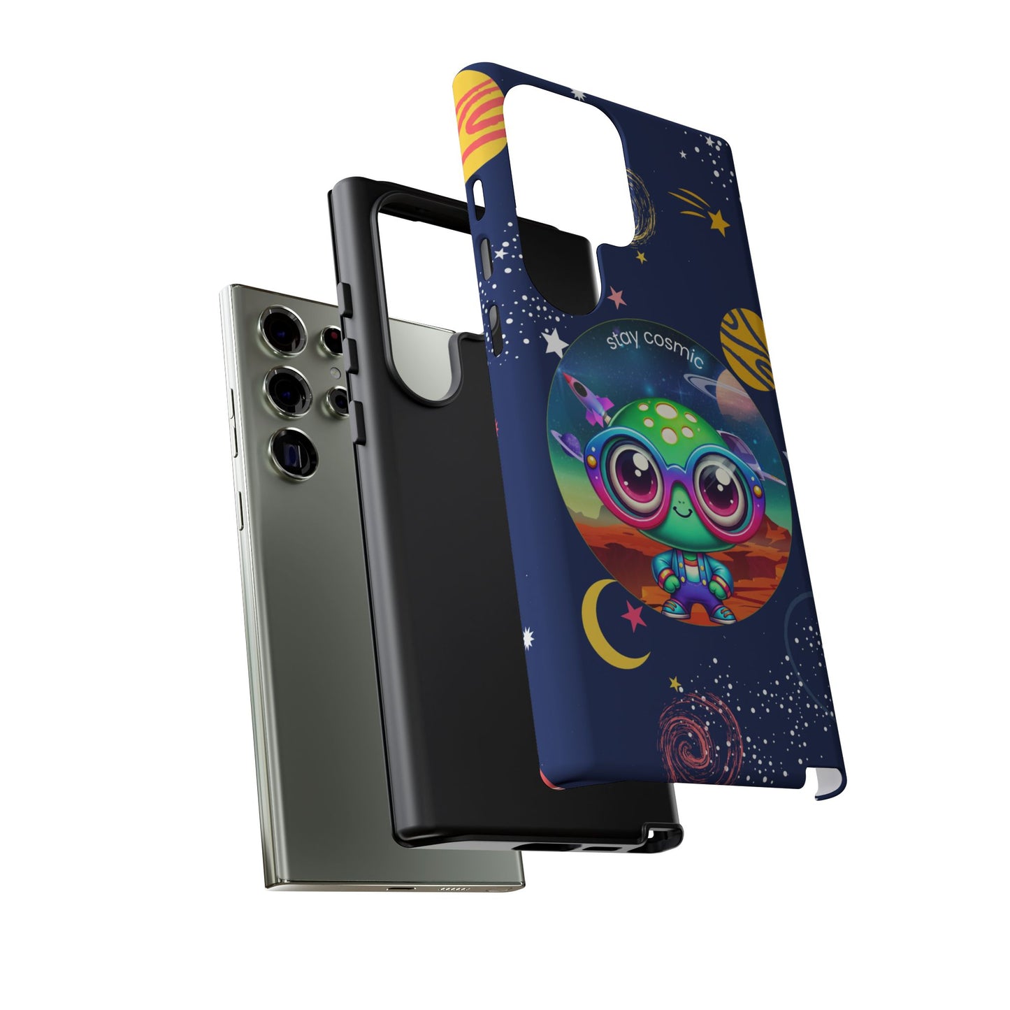 Out of This World - Cute Alien Phone Case with Space Vibes