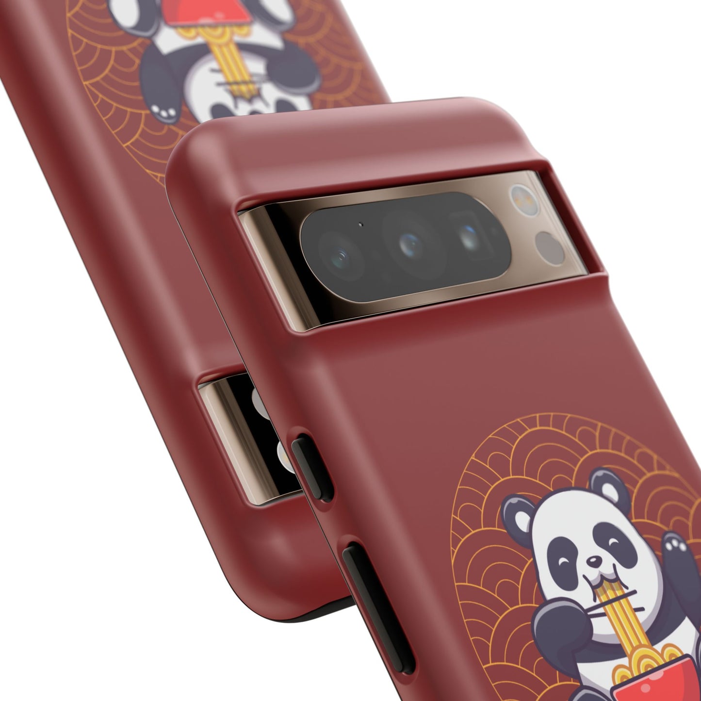 Panda Slurping Noodles Phone Case