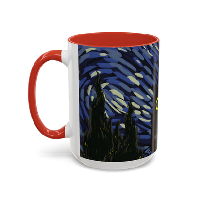 Starry Night-Inspired Mug (11, 15oz)