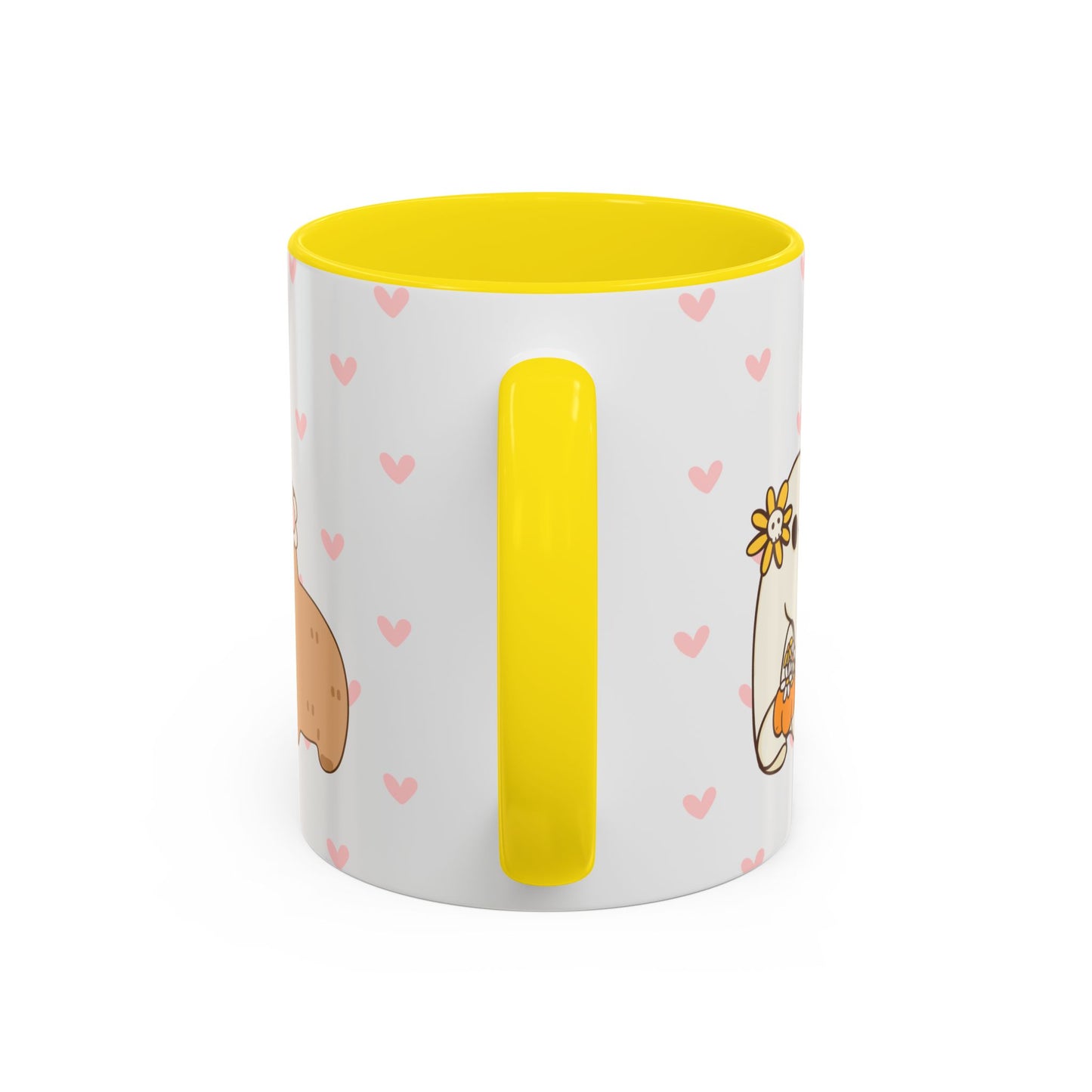 Adorable Animals Coffee Mug – 'Perk Up, Buttercup' Design