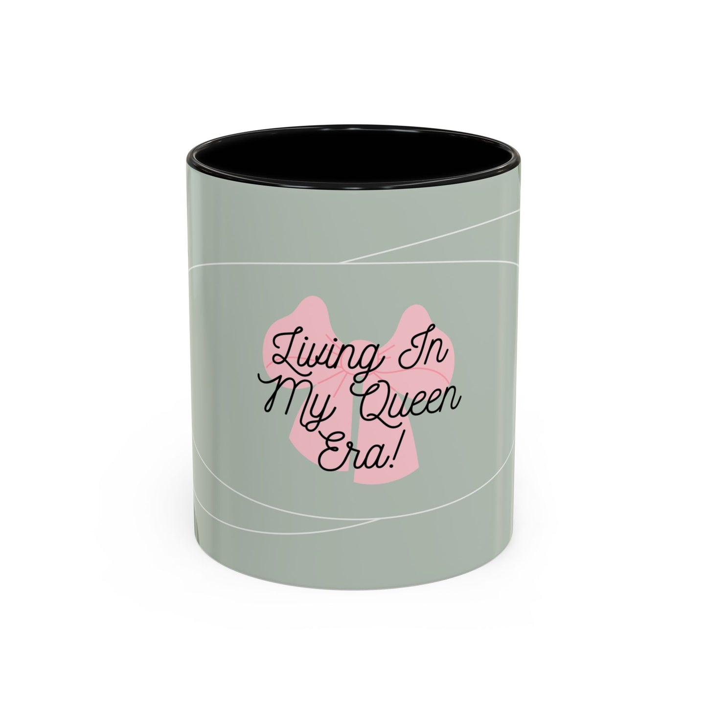 'Living In My Queen Era' Ceramic Mug (11, 15oz)