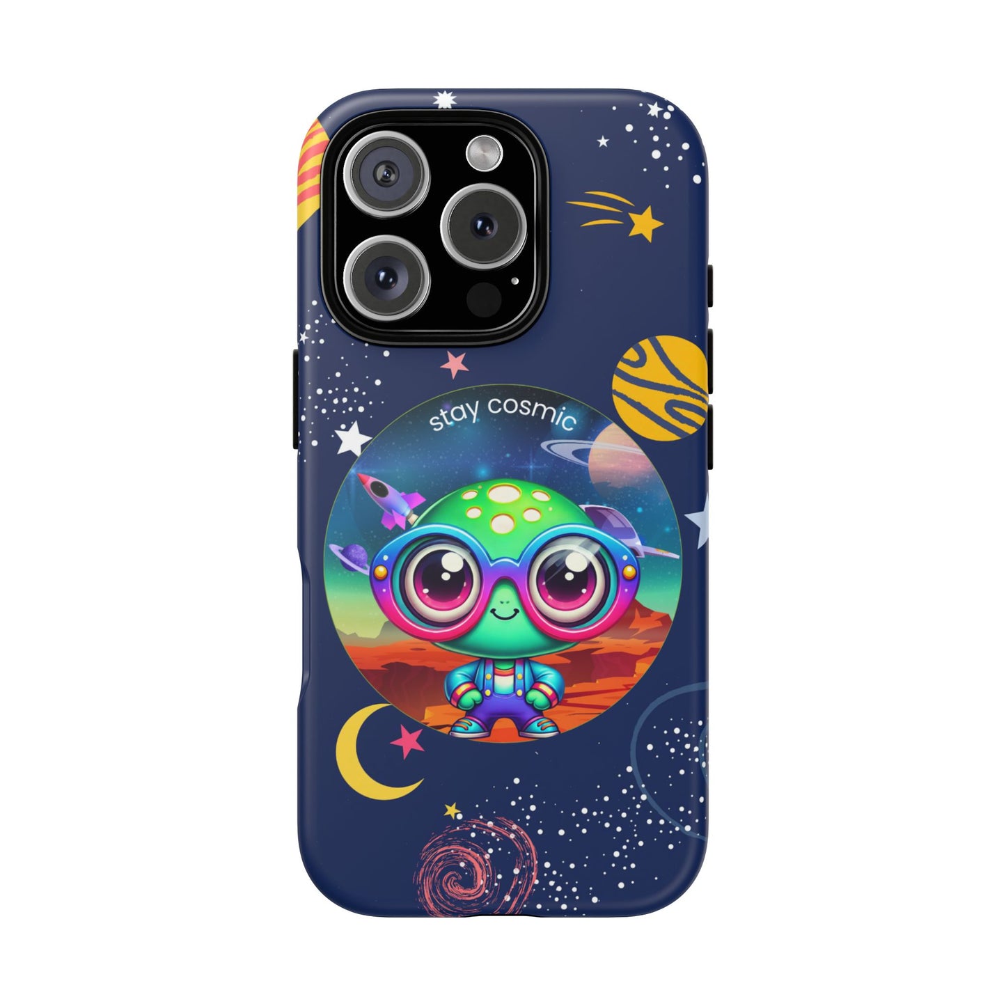 Out of This World - Cute Alien Phone Case with Space Vibes