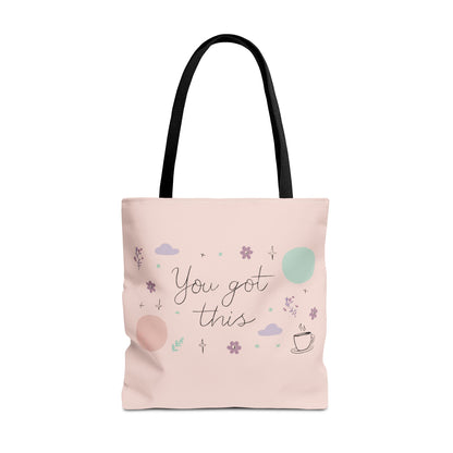 Cute Inspirational Tote Bag – You Got This