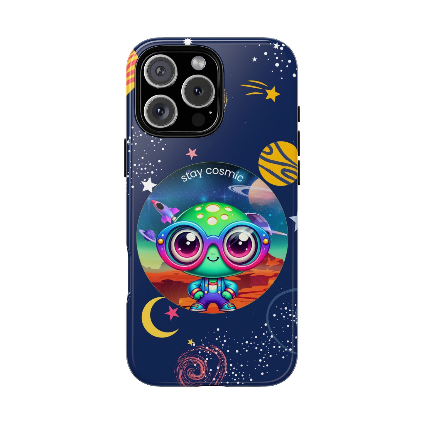 Out of This World - Cute Alien Phone Case with Space Vibes