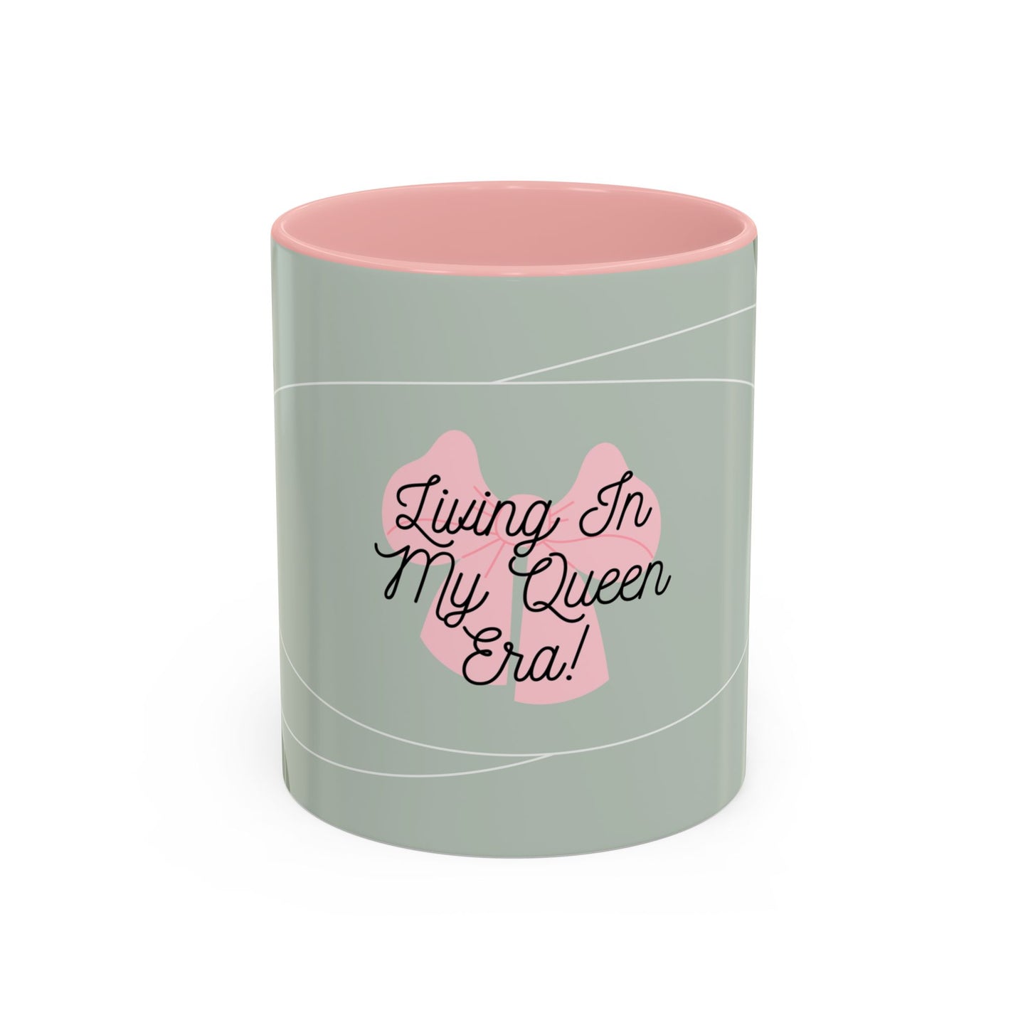 'Living In My Queen Era' Ceramic Mug (11, 15oz)