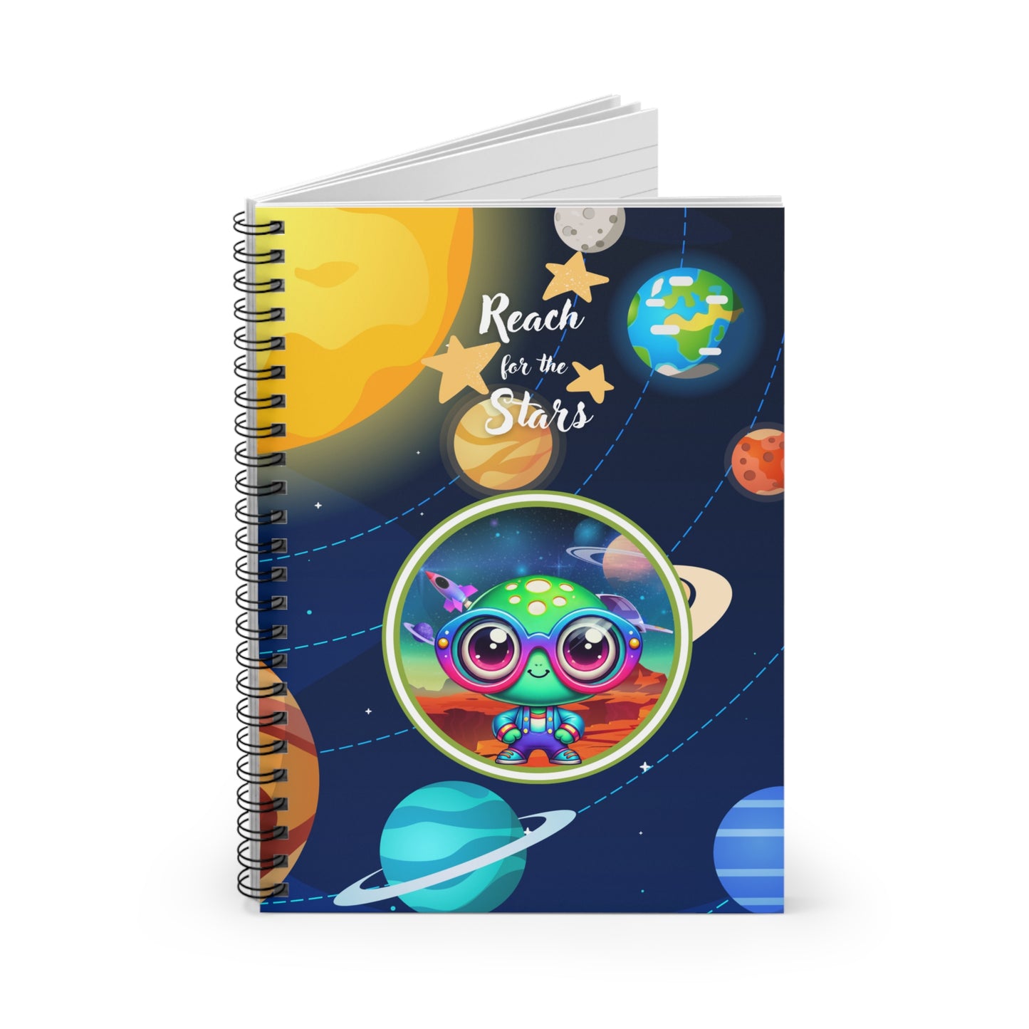 Reach for the Stars Journal – Motivational Notebook for Inspiration