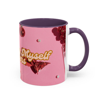 Ceramic Mug – 'I Can Buy Myself Flowers' for Self-Love (11oz, 15oz)