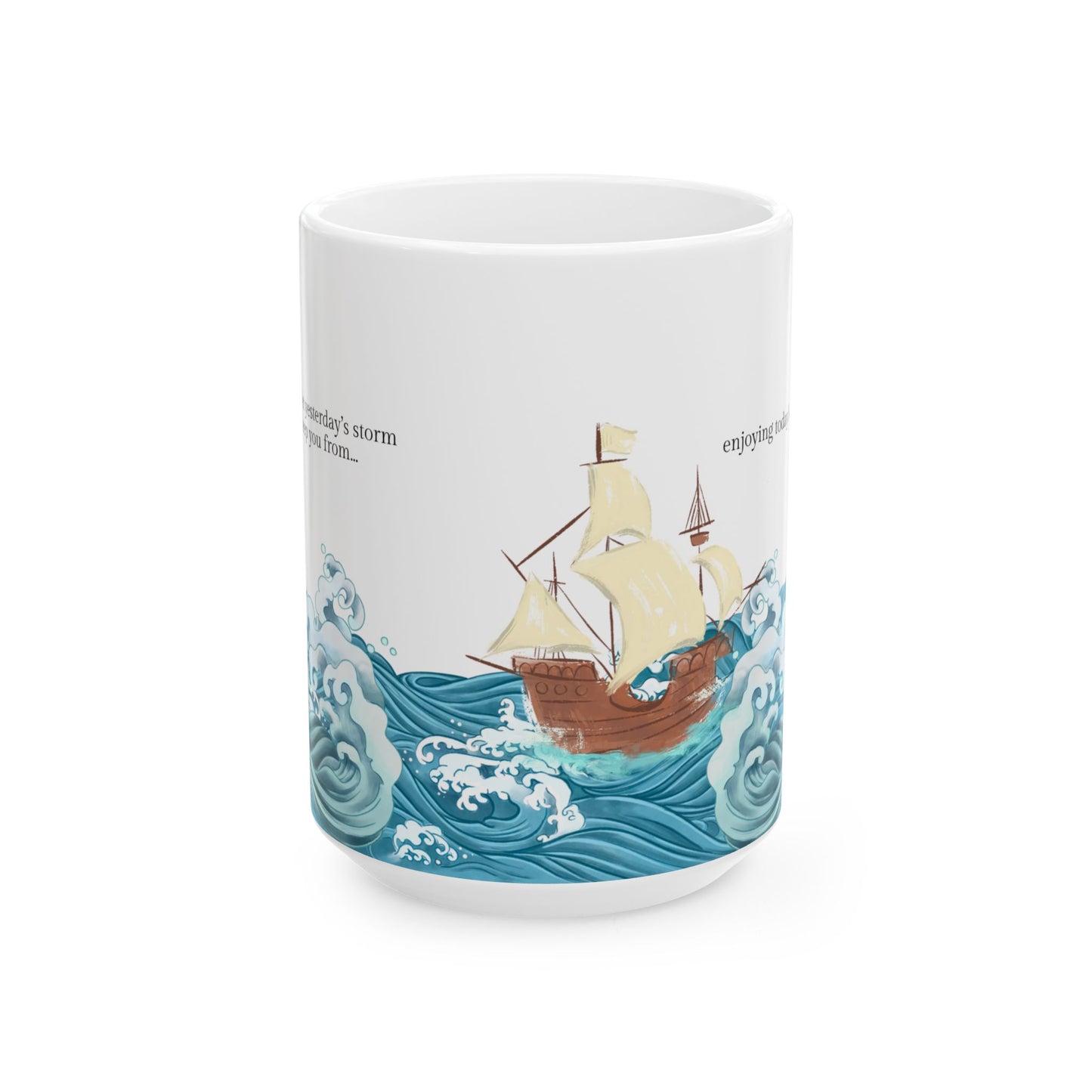 Nautical Adventure Ceramic Mug - 11oz & 15oz