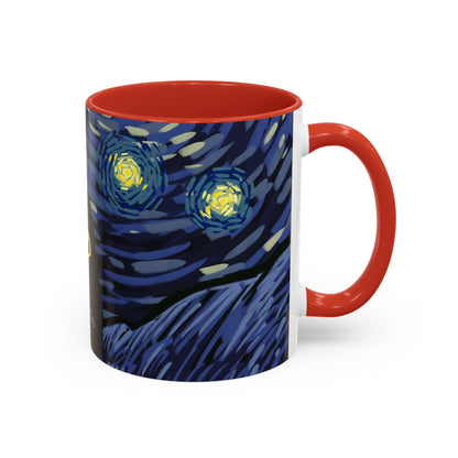 Starry Night-Inspired Mug (11, 15oz)