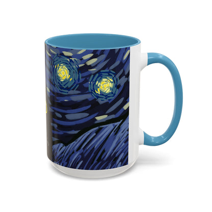 Starry Night-Inspired Mug (11, 15oz)