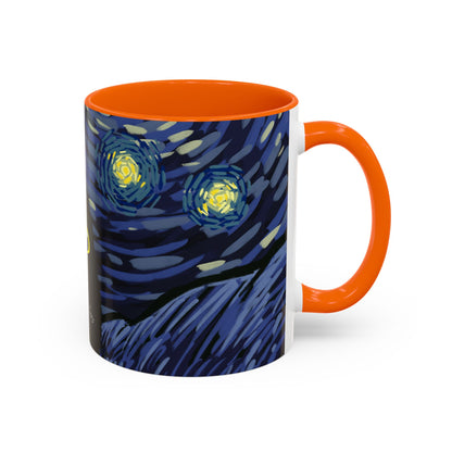 Starry Night-Inspired Mug (11, 15oz)