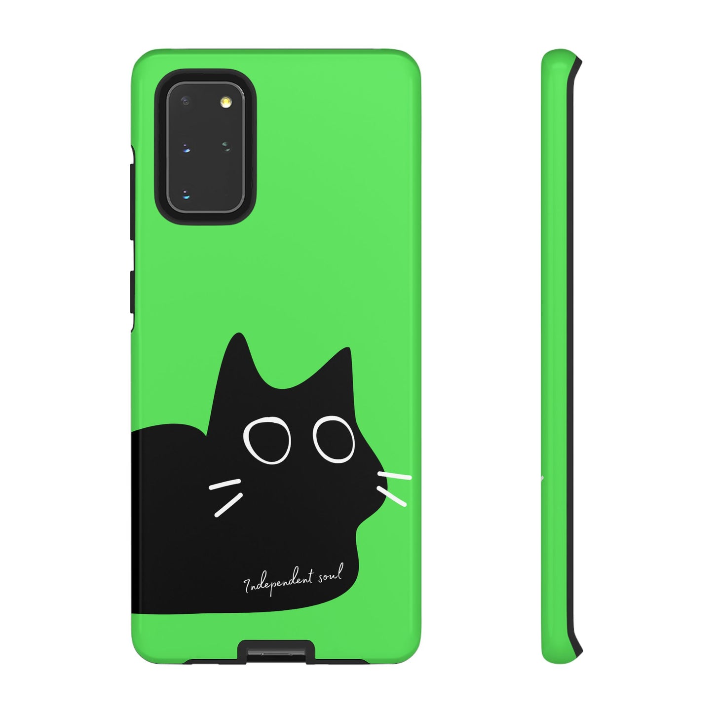 Cute Cat Minimalist Silhouette Phone Case