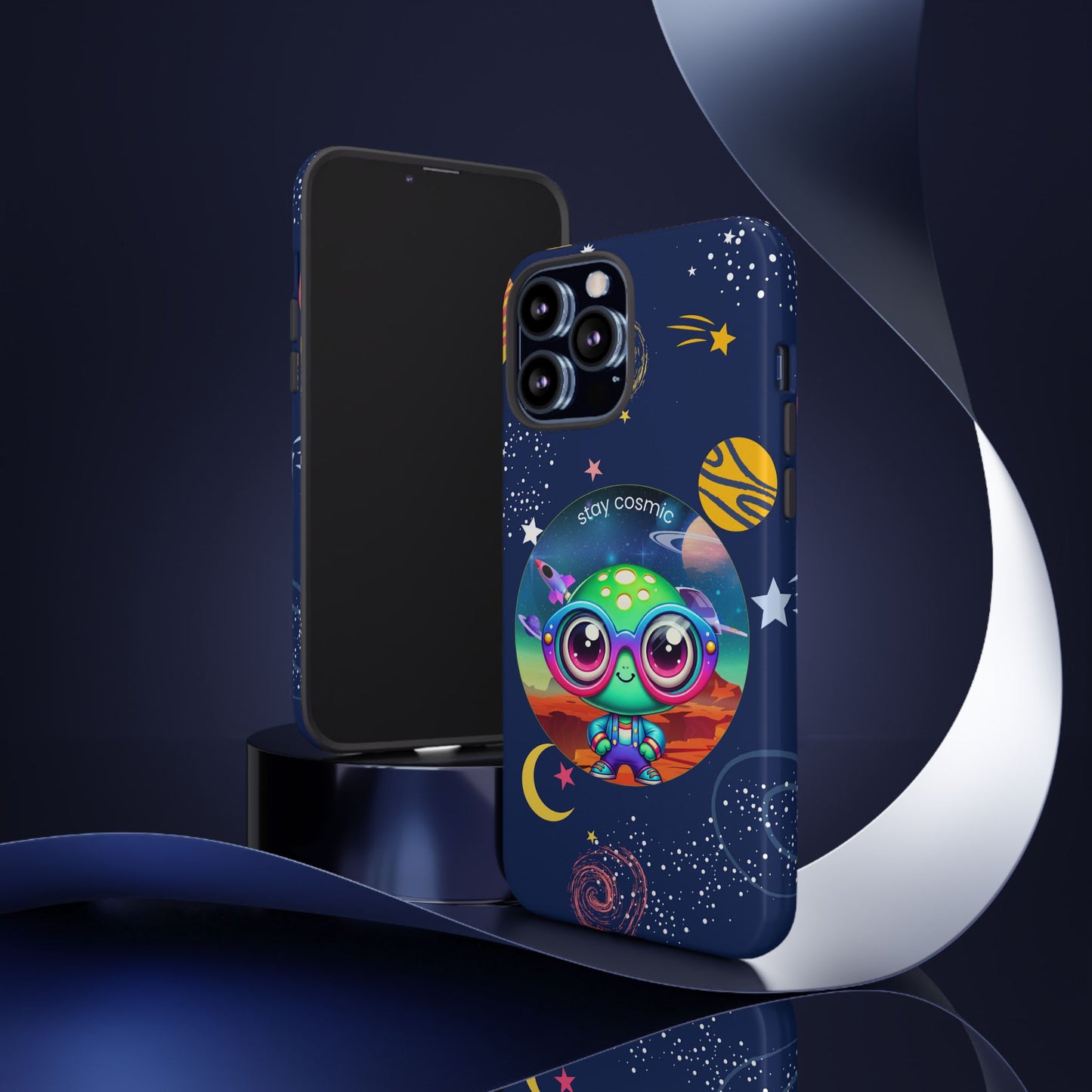 Out of This World - Cute Alien Phone Case with Space Vibes