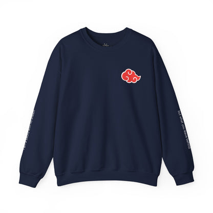 Unisex Akatsuki-Inspired Crewneck Sweatshirt – Cozy & Stylish