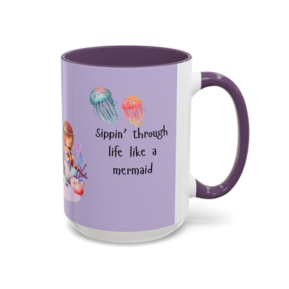 Coffee Mug - Mermaid Self-Love Design