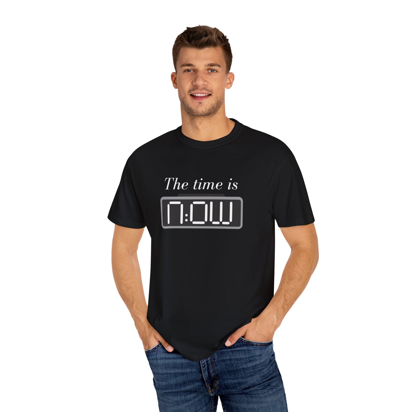 The Time is NOW – Motivational Unisex T-Shirt