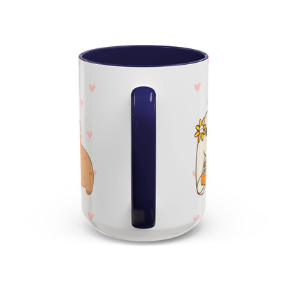 Adorable Animals Coffee Mug – 'Perk Up, Buttercup' Design