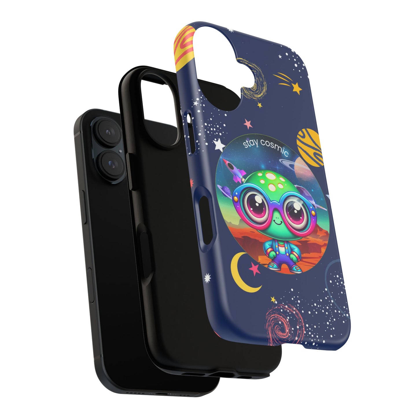 Out of This World - Cute Alien Phone Case with Space Vibes