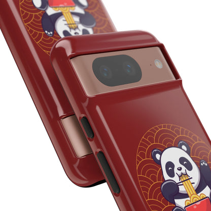 Panda Slurping Noodles Phone Case