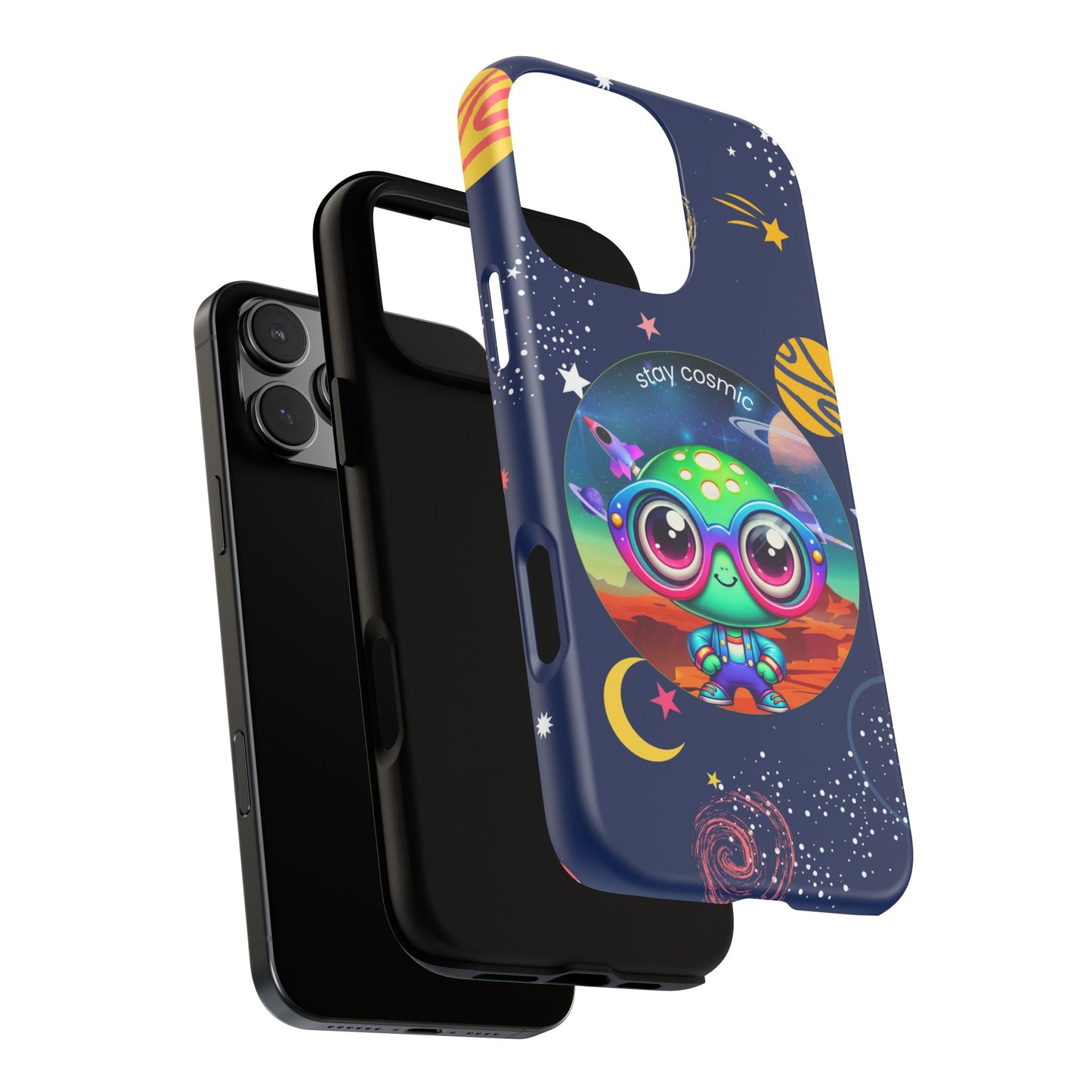 Out of This World - Cute Alien Phone Case with Space Vibes