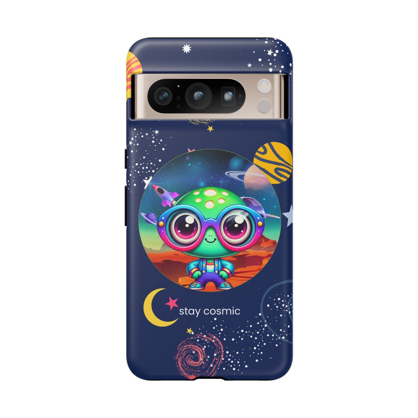 Out of This World - Cute Alien Phone Case with Space Vibes