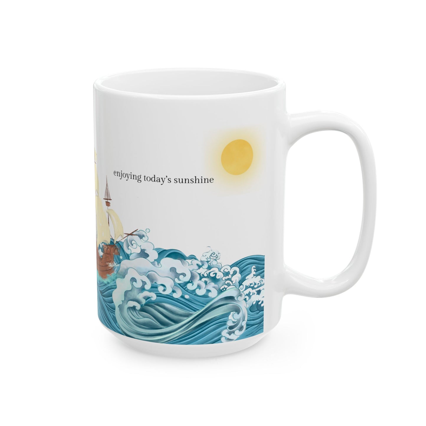 Nautical Adventure Ceramic Mug - 11oz & 15oz