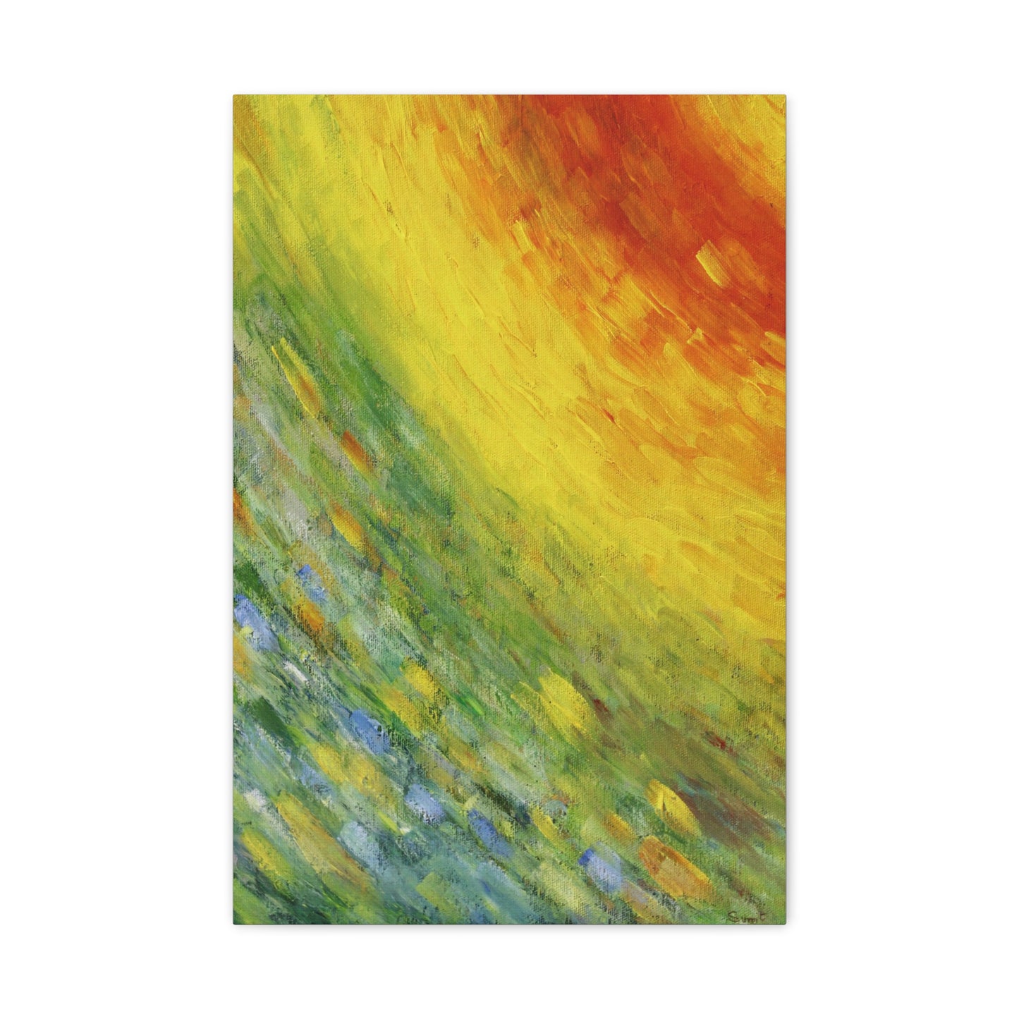 Vibrant Abstract Canvas – Aesthetic Wall Art for Modern Spaces