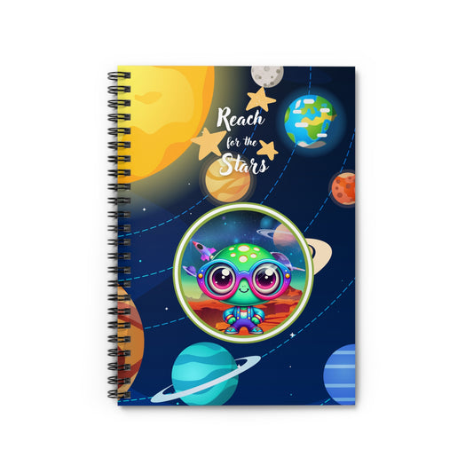 Reach for the Stars Journal – Motivational Notebook for Inspiration