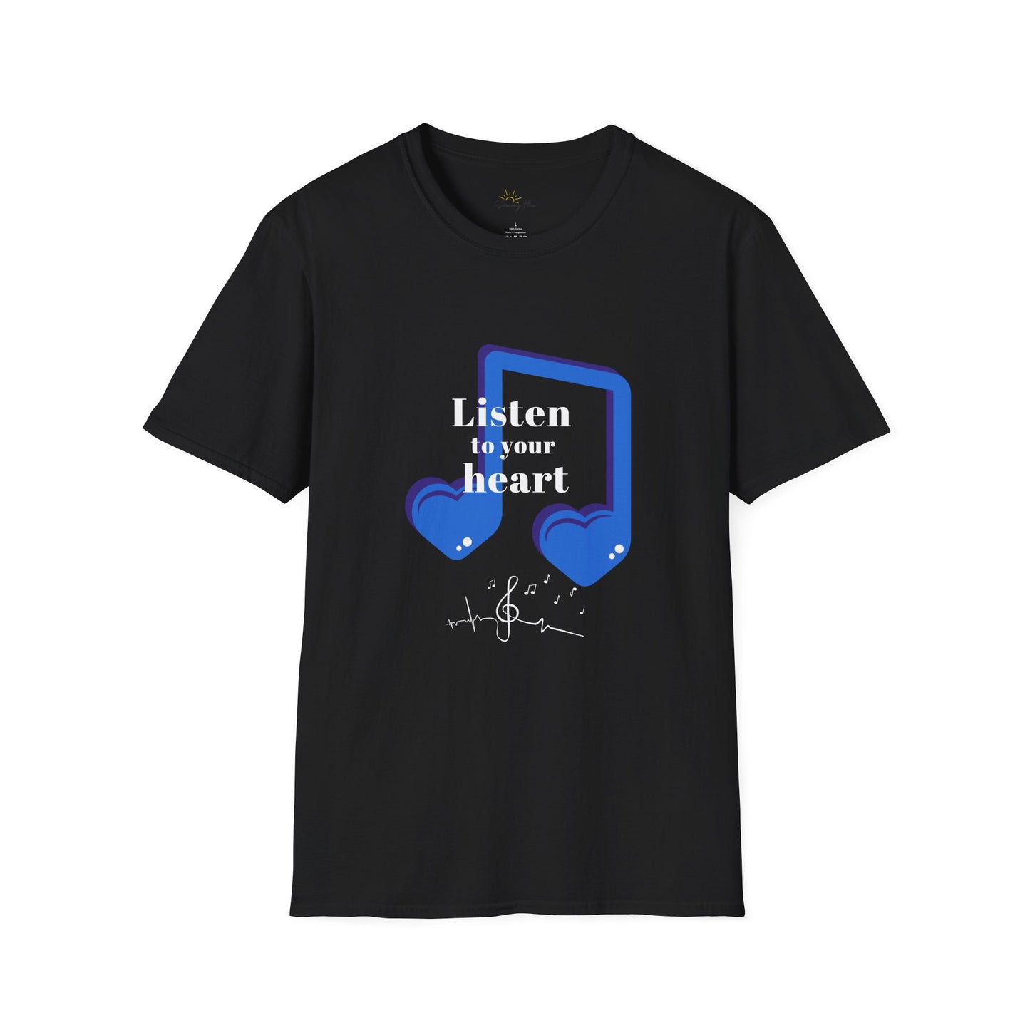 Live Music Graphic Tee – Casual T-Shirt for Audiophiles